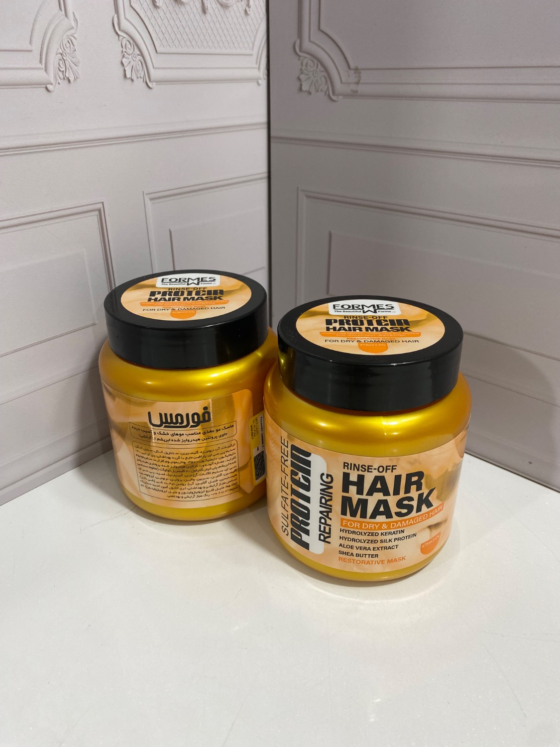 ماسک مو پروتئینه فری سولفات فورمس