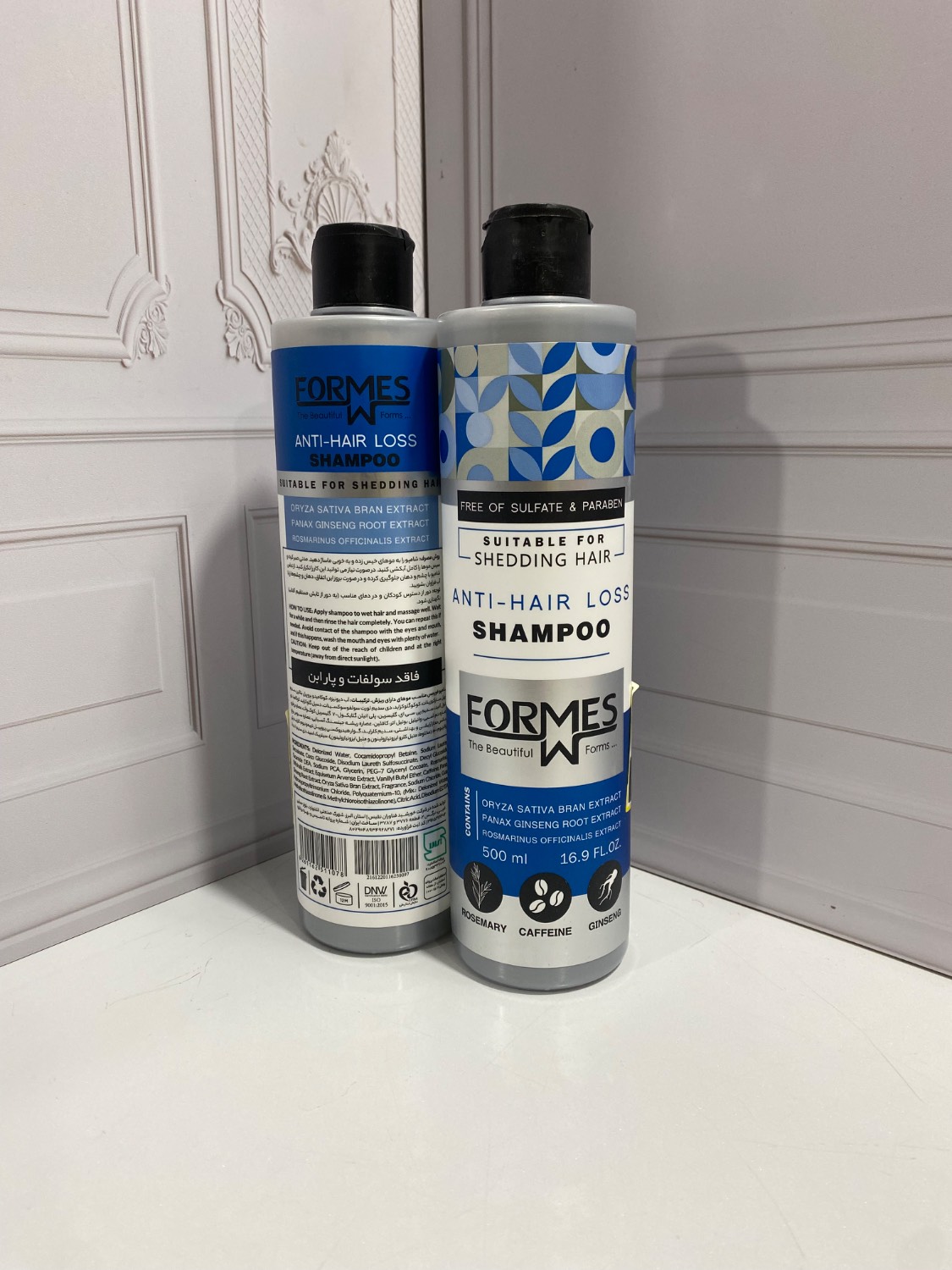 شامپو ضد ریزش فری سولفات فورمس