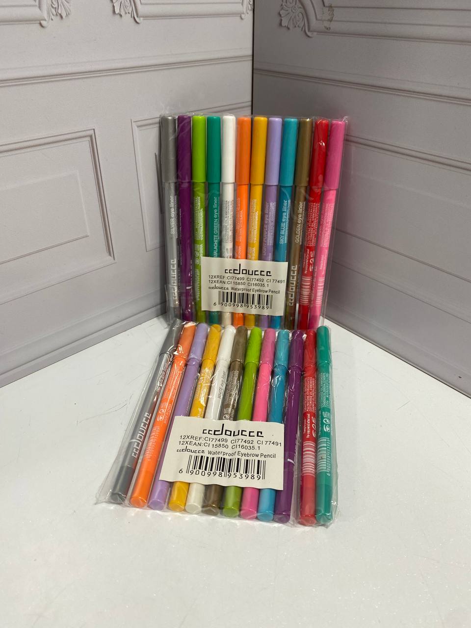 پک 12 عددی مدادچشم نئونی دوسه