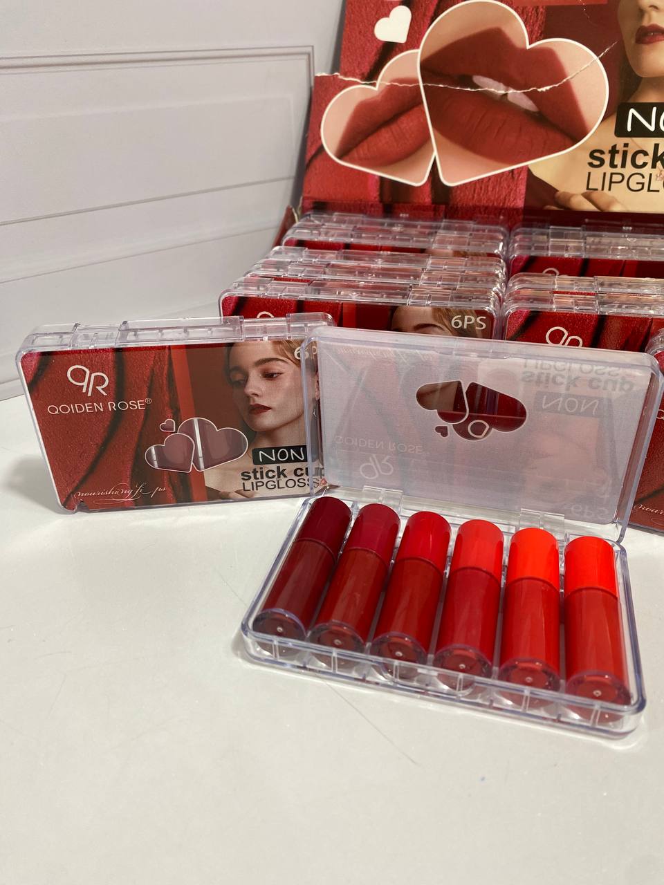 پک رژ 6 عددی گلدن رز