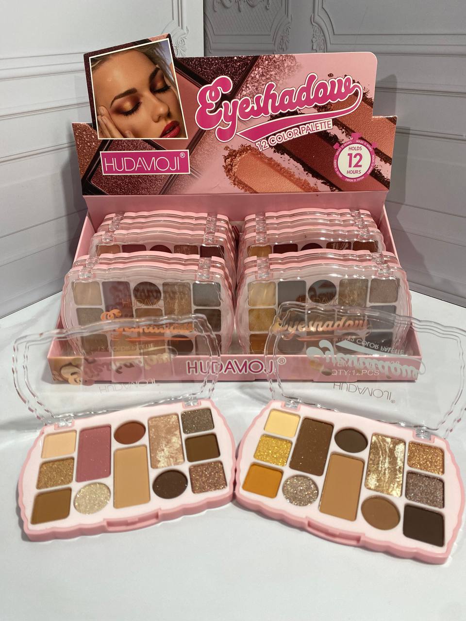 پالت سایه 12 رنگ هدی موجی