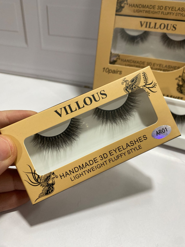 مژه مصنوعی الیاف طبیعی Villous