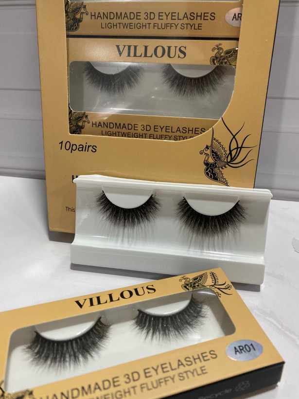 مژه مصنوعی الیاف طبیعی Villous