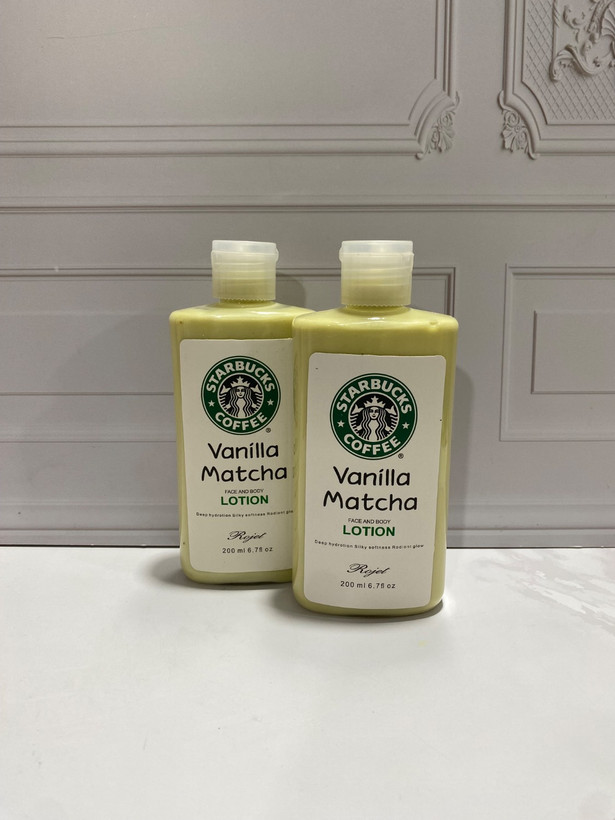 لوسیون صورت و بدن روجت رایحه Vanilla matcha