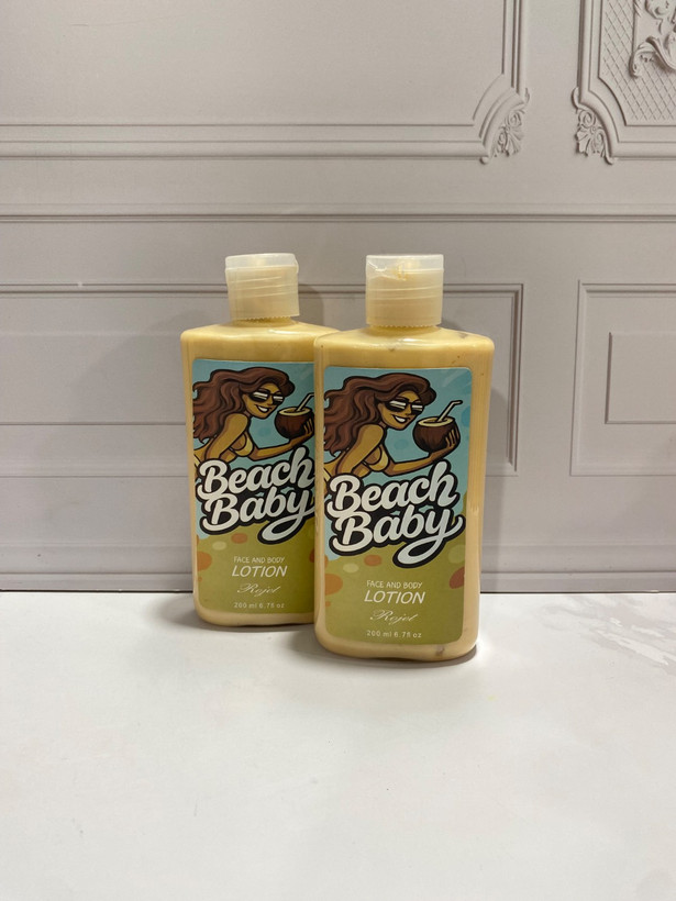 لوسیون صورت و بدن روجت رایحه Peach baby