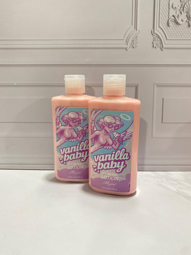 لوسیون صورت و بدن روجت رایحه Vanilla baby