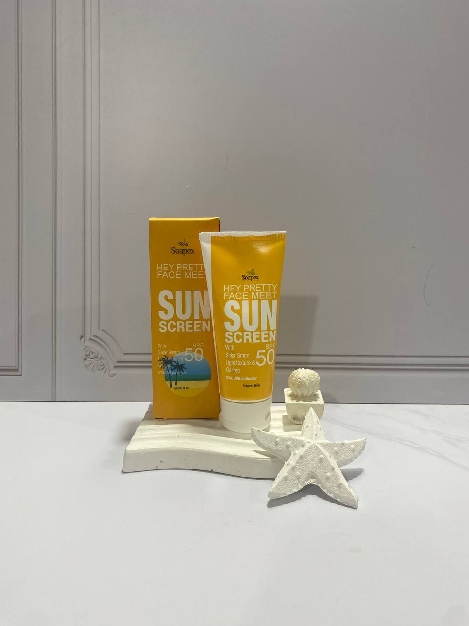 ضدآفتاب بی رنگ spf50 سوپکس