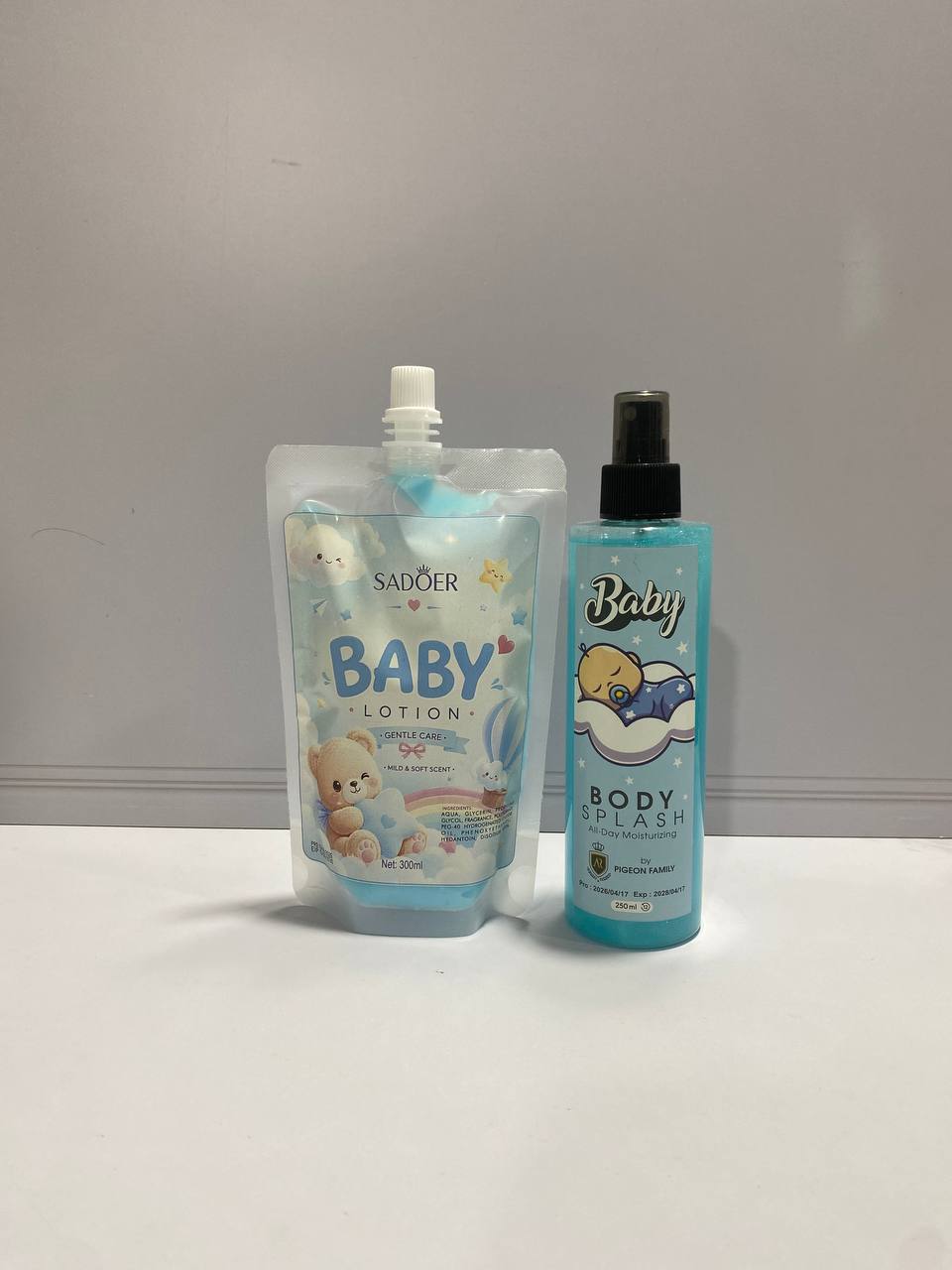 ست ۲ عددی لوسیون و بادی اسپلش Baby