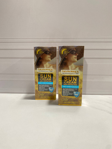 ضدآفتاب بی رنگ Spf90 وکالی