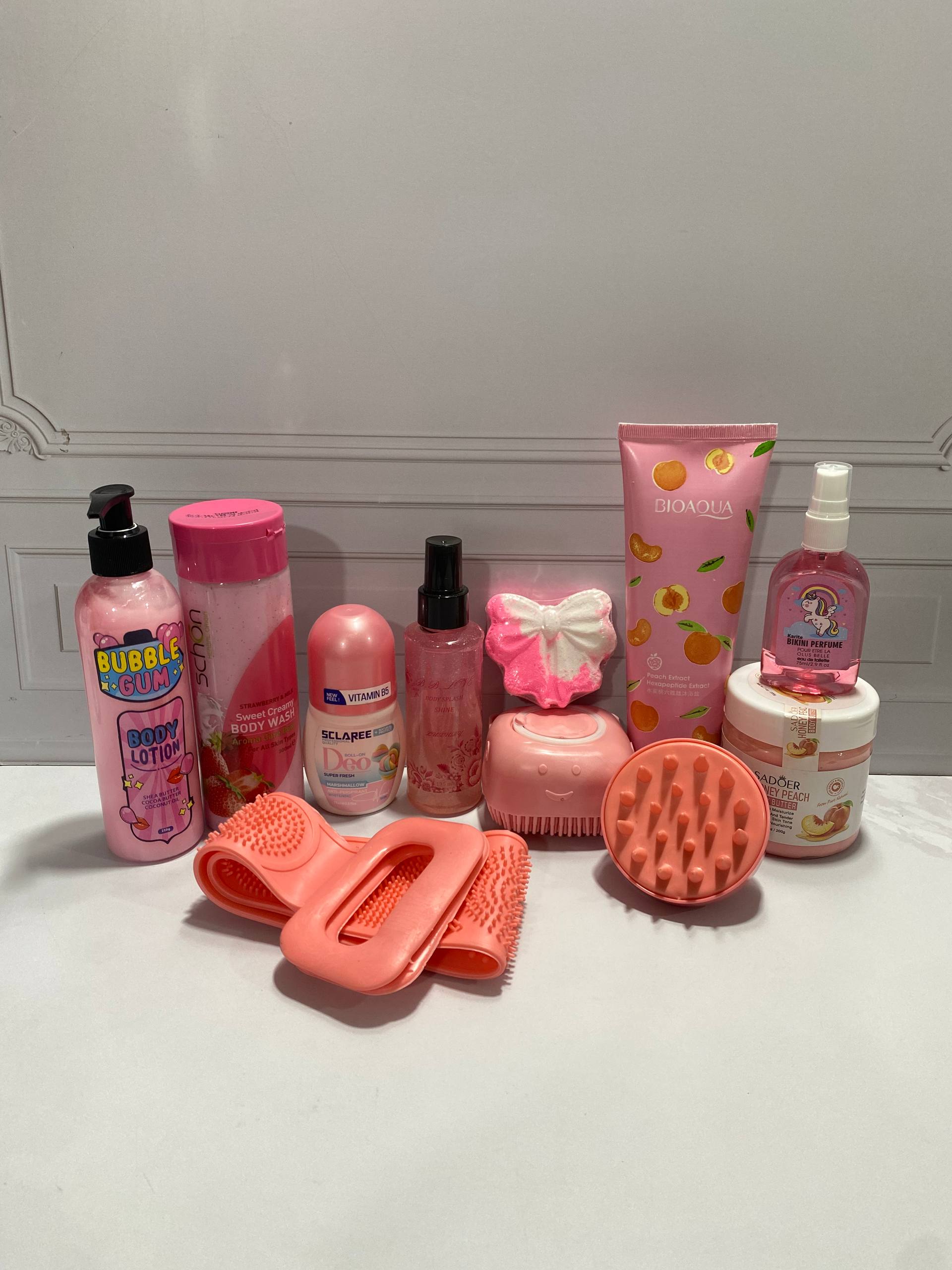 پک روتین حمام صورتی (۲)